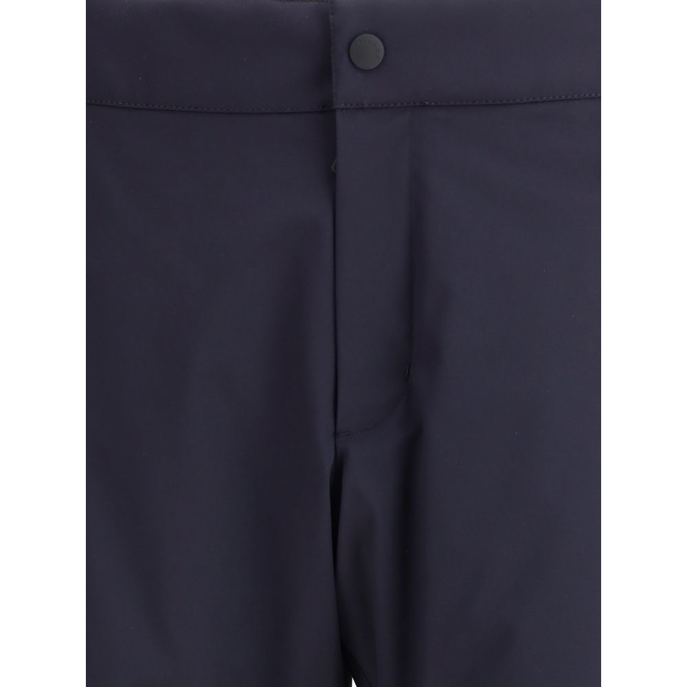 Moncler Grenoble Blaue Polyester-Skihose