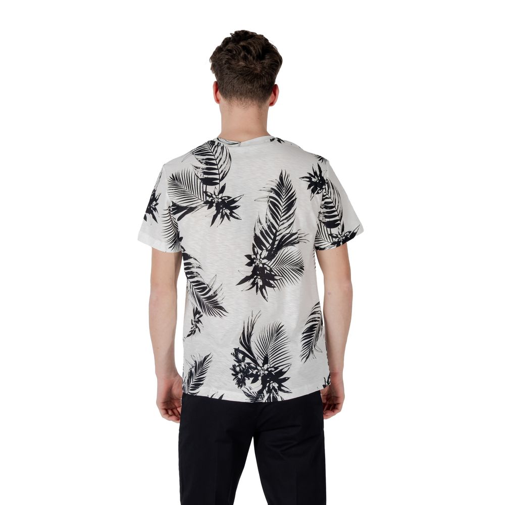 Antony Morato Weißes Baumwoll-T-Shirt