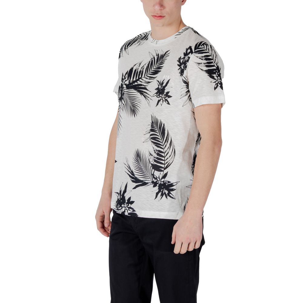 Antony Morato Weißes Baumwoll-T-Shirt