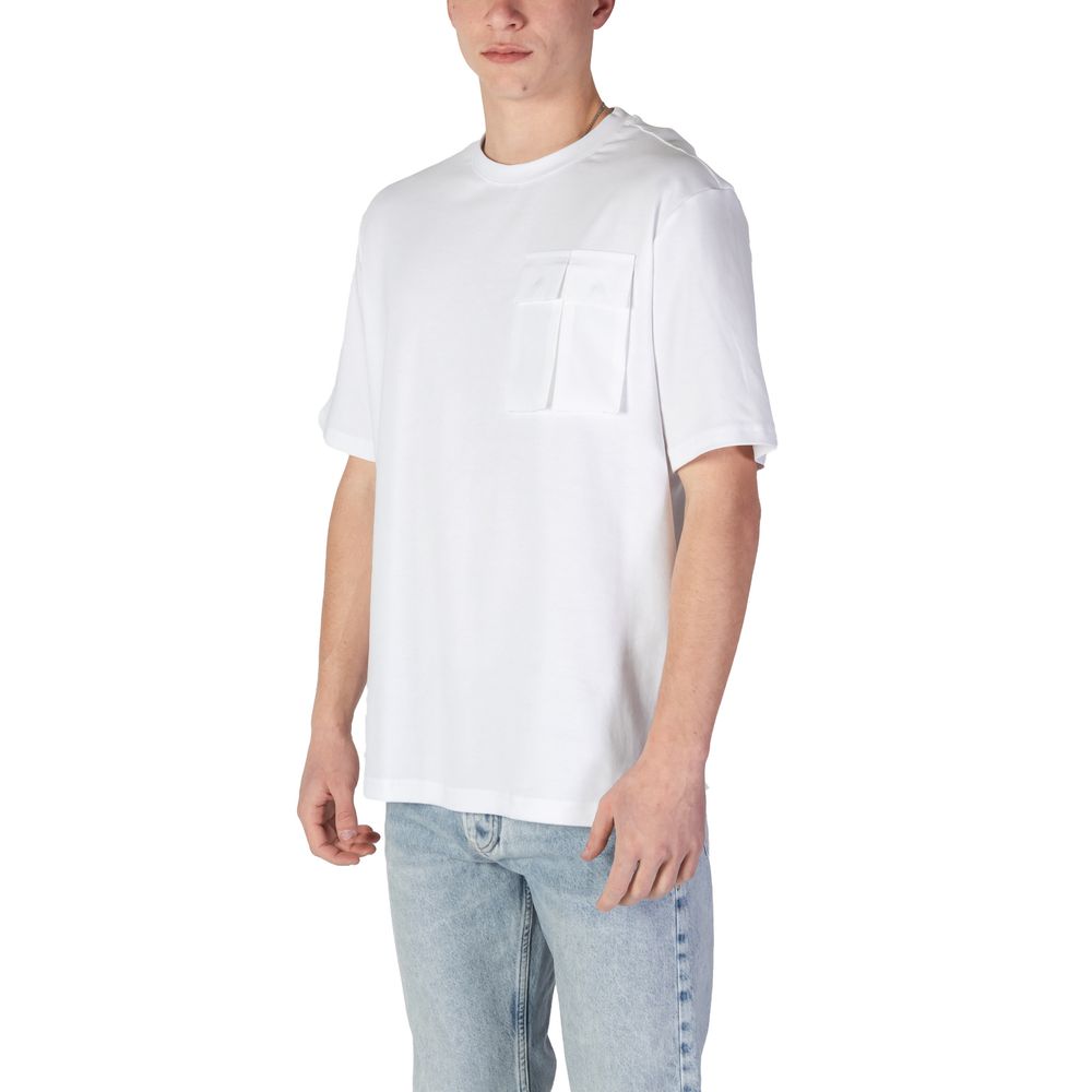 Antony Morato Weißes Baumwoll-T-Shirt