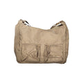 Laura Biagiotti Beige Polyester Damenhandtasche