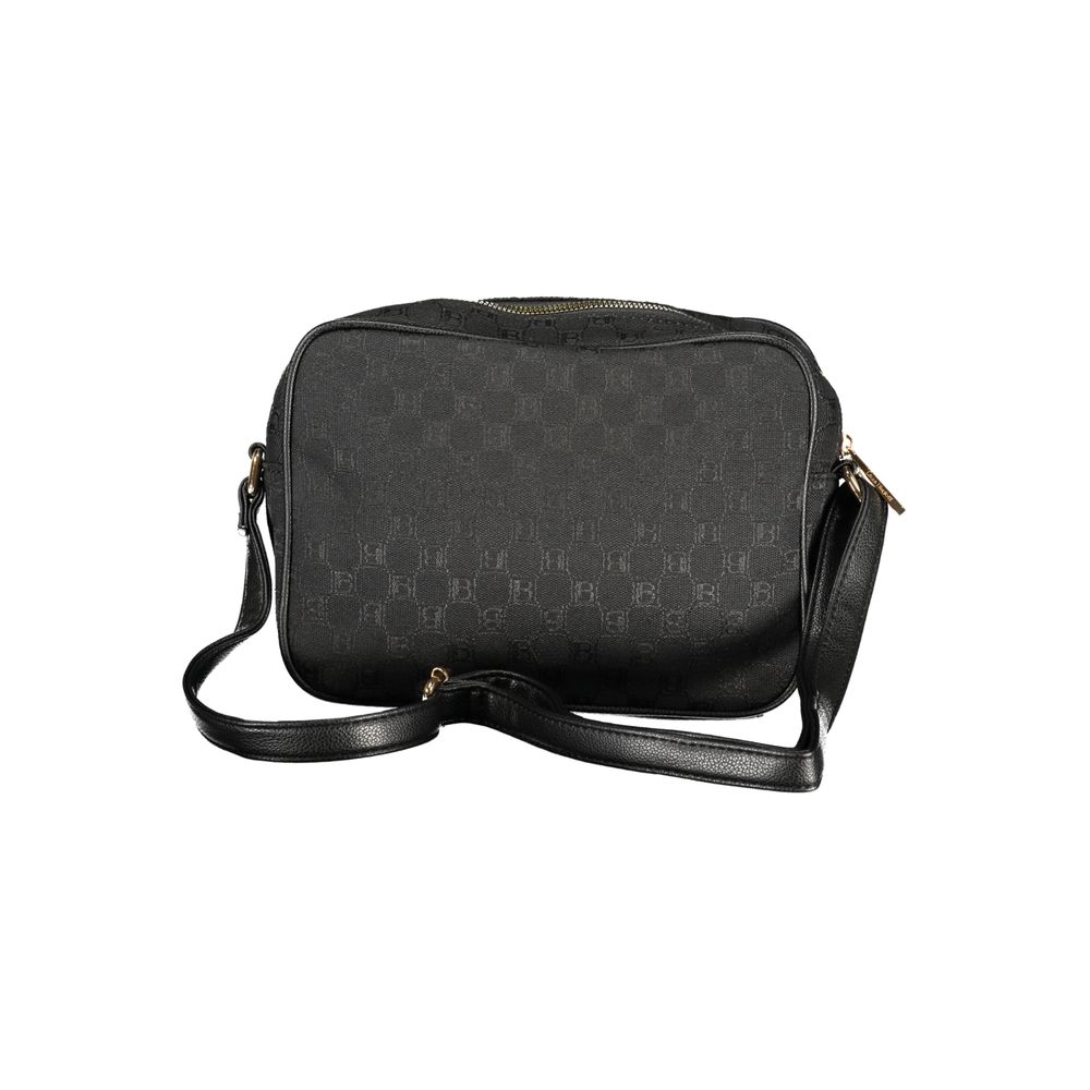 Laura Biagiotti Schwarze Polyester-Damentasche