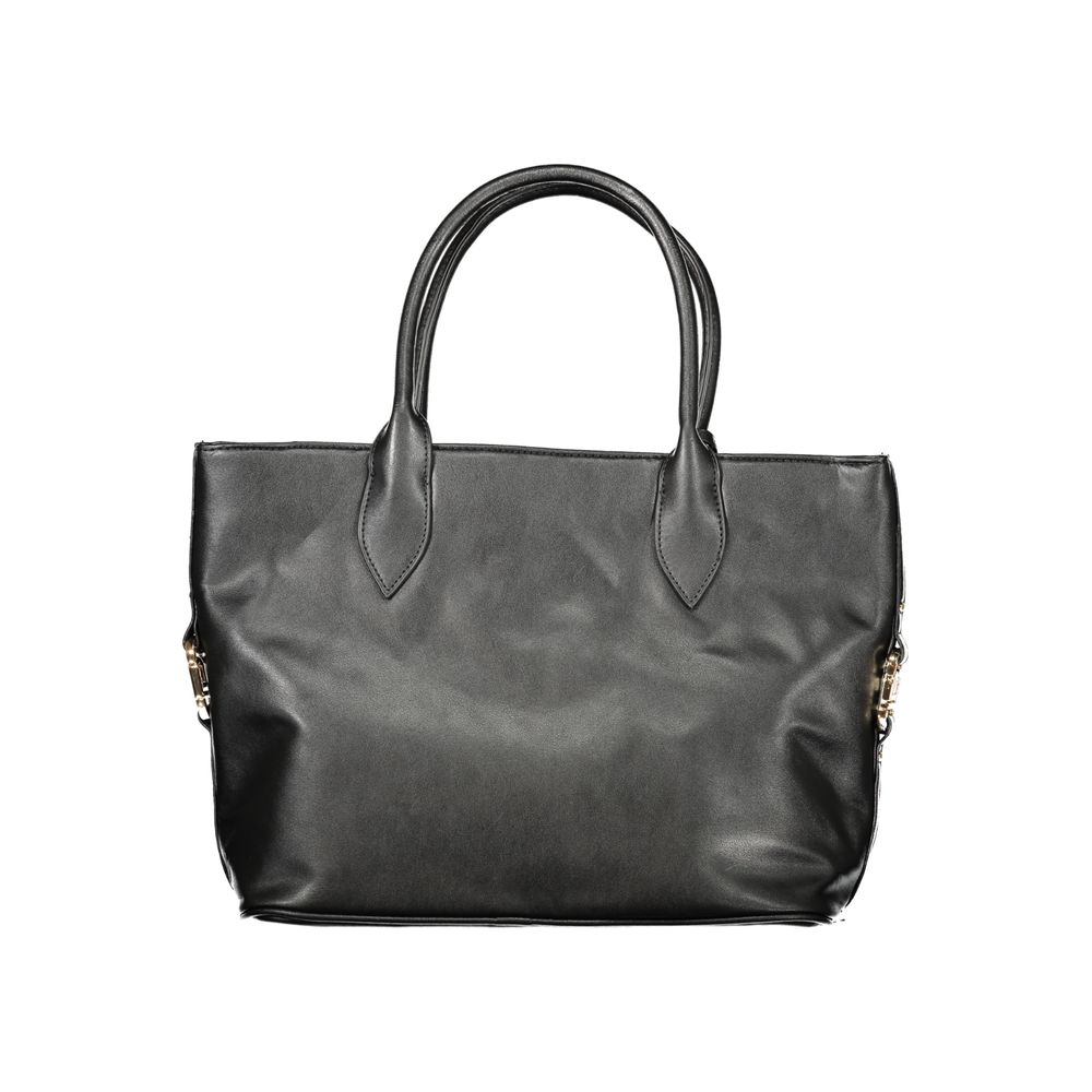 Laura Biagiotti Schwarze PVC-Damentasche