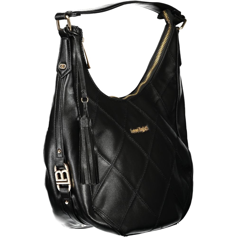 Laura Biagiotti Schwarze PVC-Handtasche für Damen