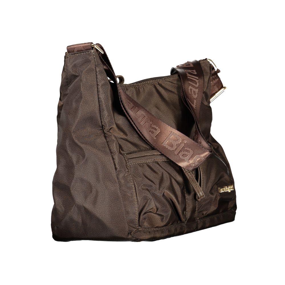Laura Biagiotti Braune Polyester-Handtasche für Damen