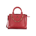 Laura Biagiotti Rote PVC-Handtasche für Damen