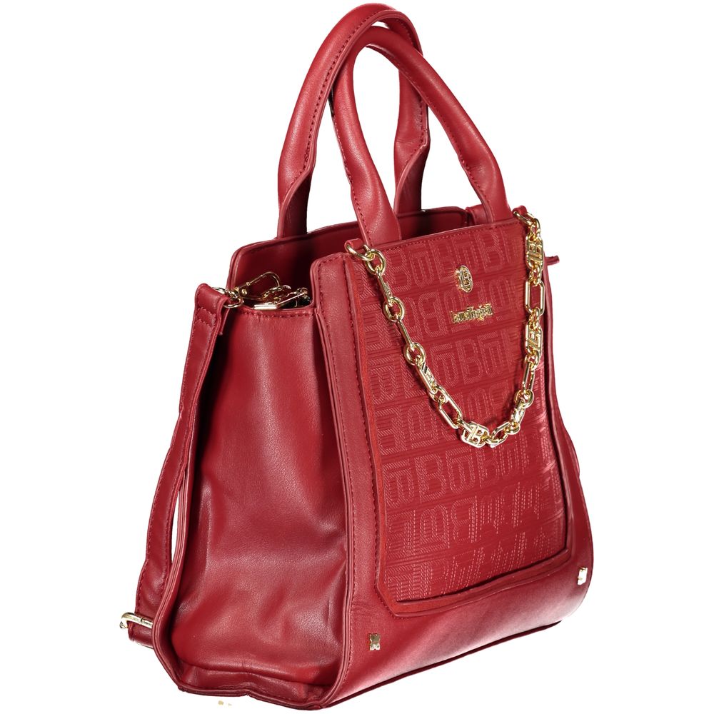 Laura Biagiotti Rote PVC-Handtasche für Damen