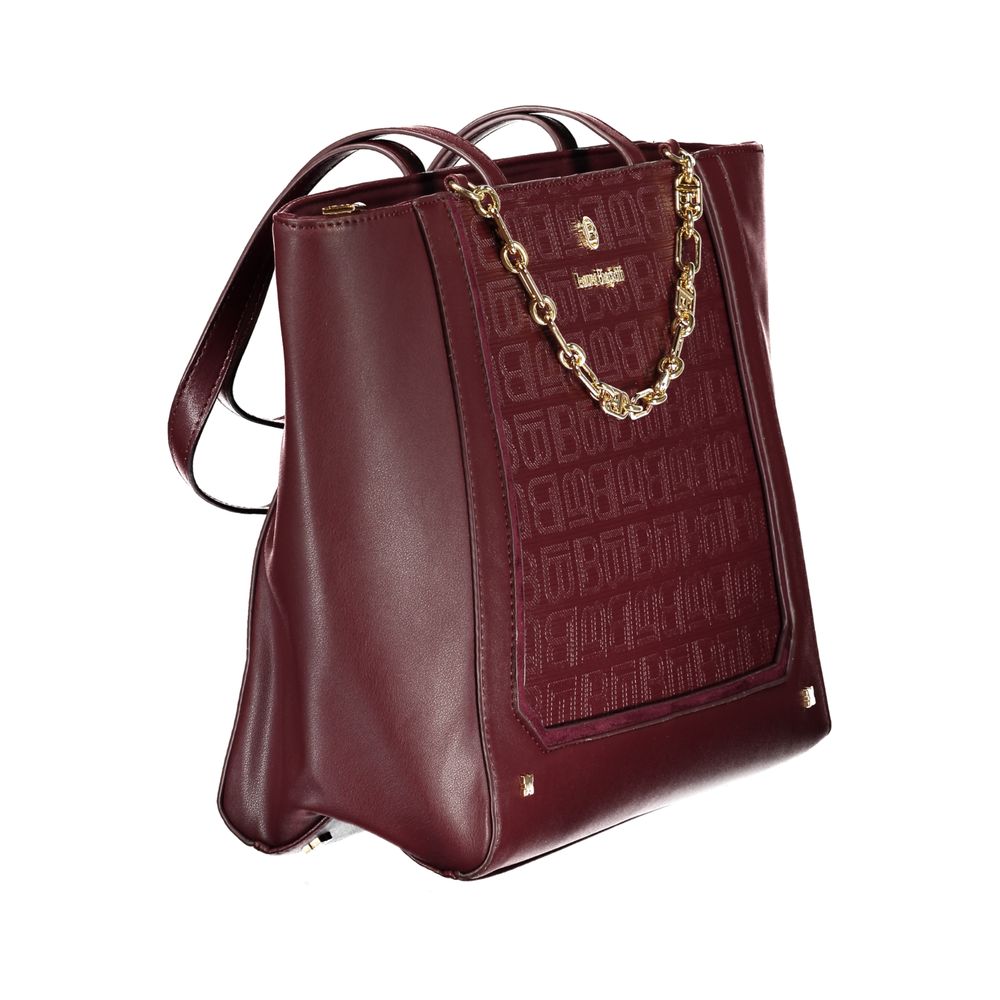 Laura Biagiotti Rote PVC-Handtasche für Damen