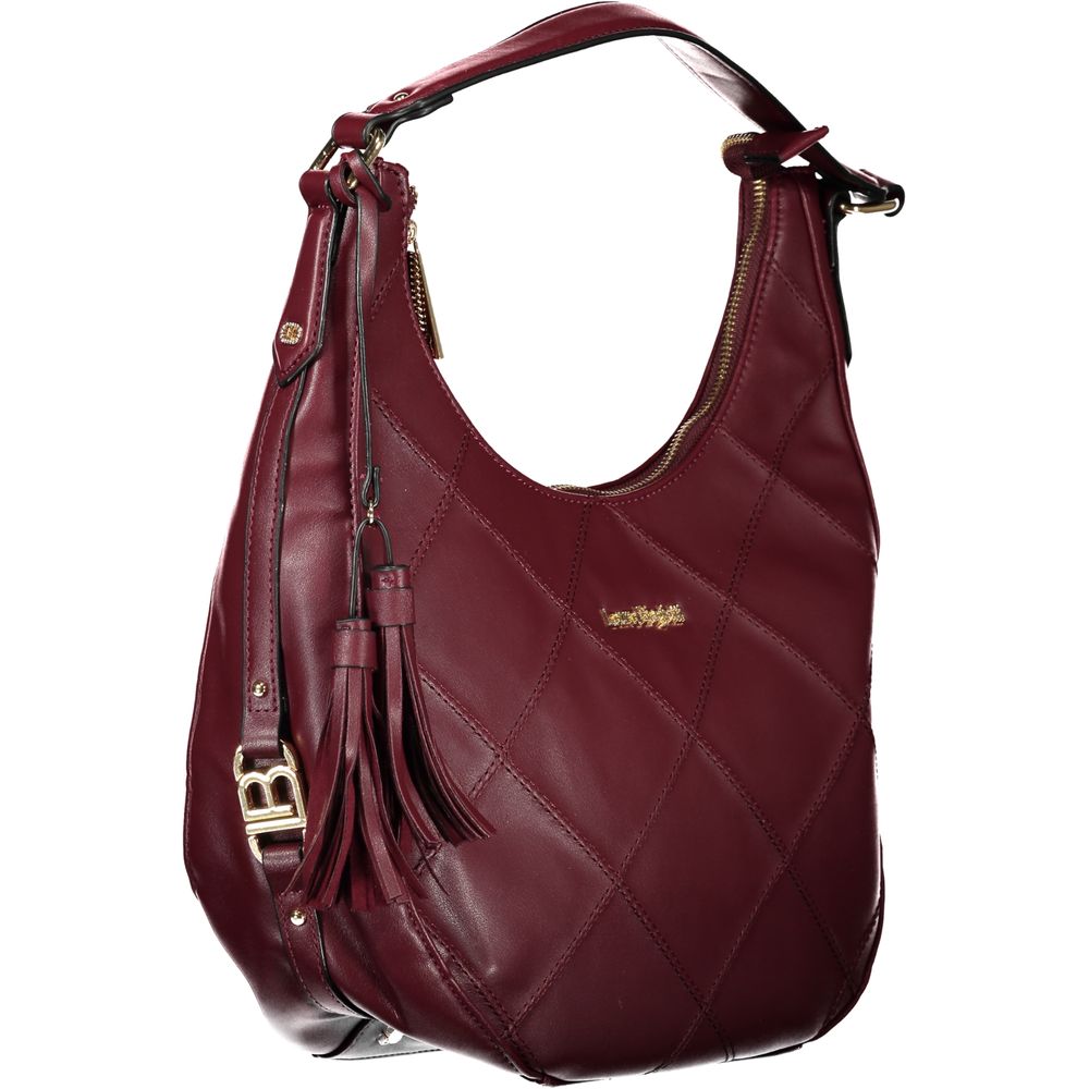 Laura Biagiotti Rote PVC-Handtasche für Damen
