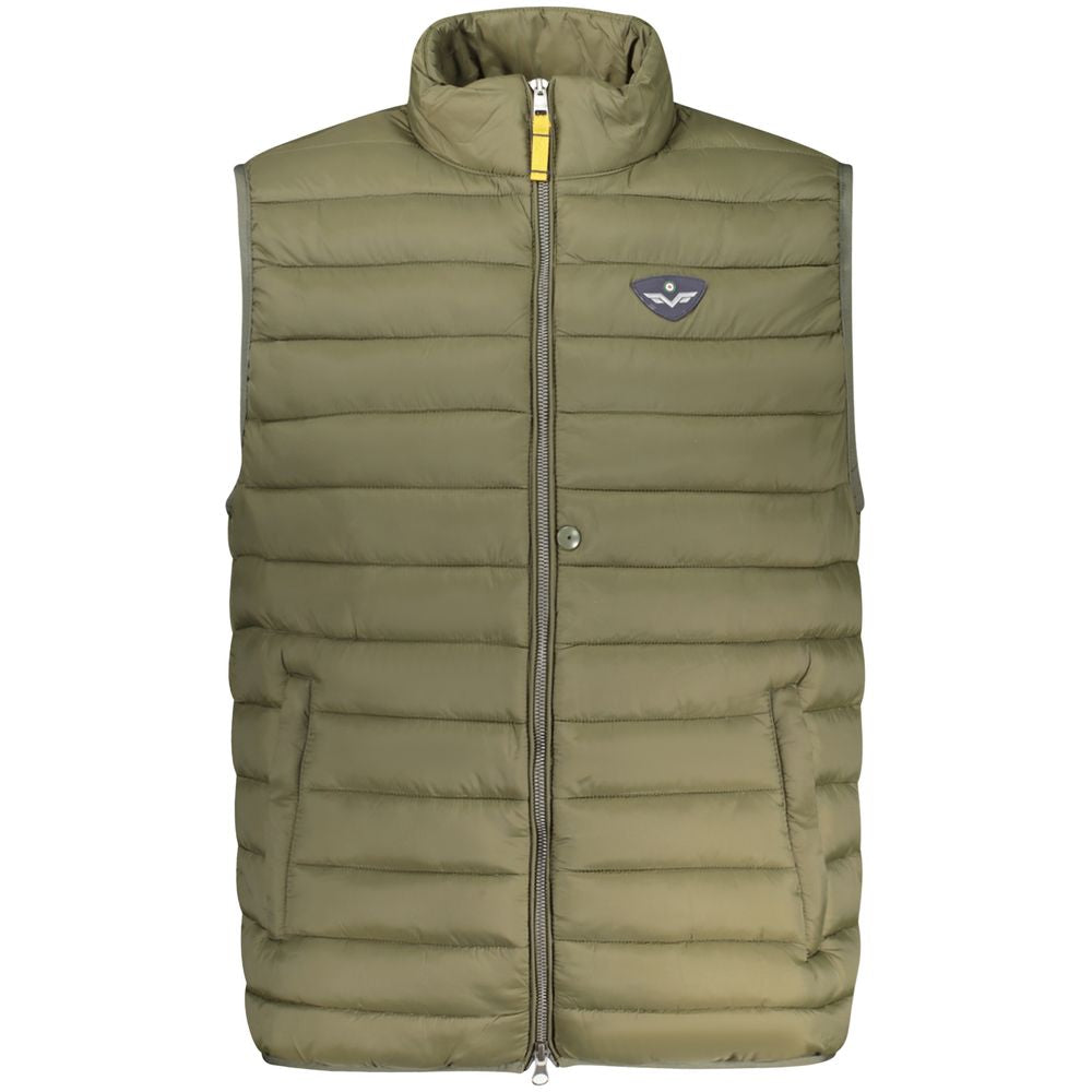 Armata Di Mare Grüne Polyamid-Herrenjacke
