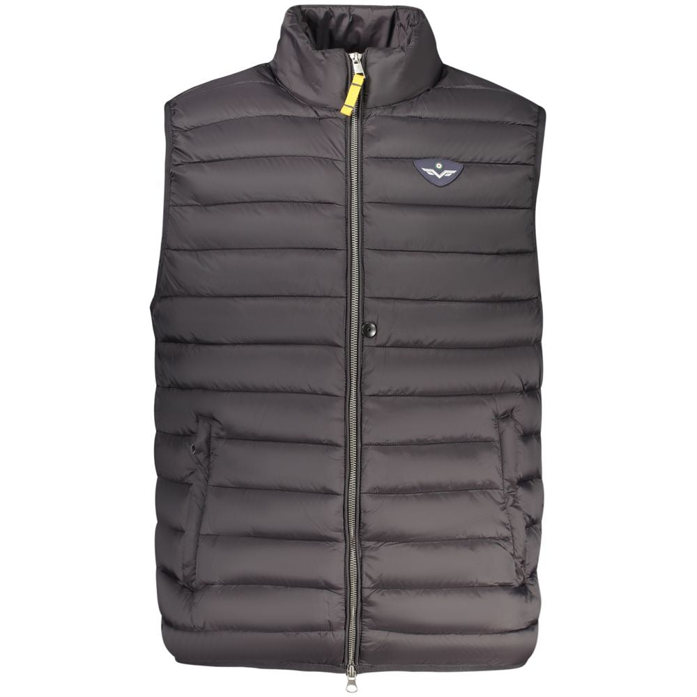 Armata Di Mare Schwarze Polyamid-Jacke für Herren