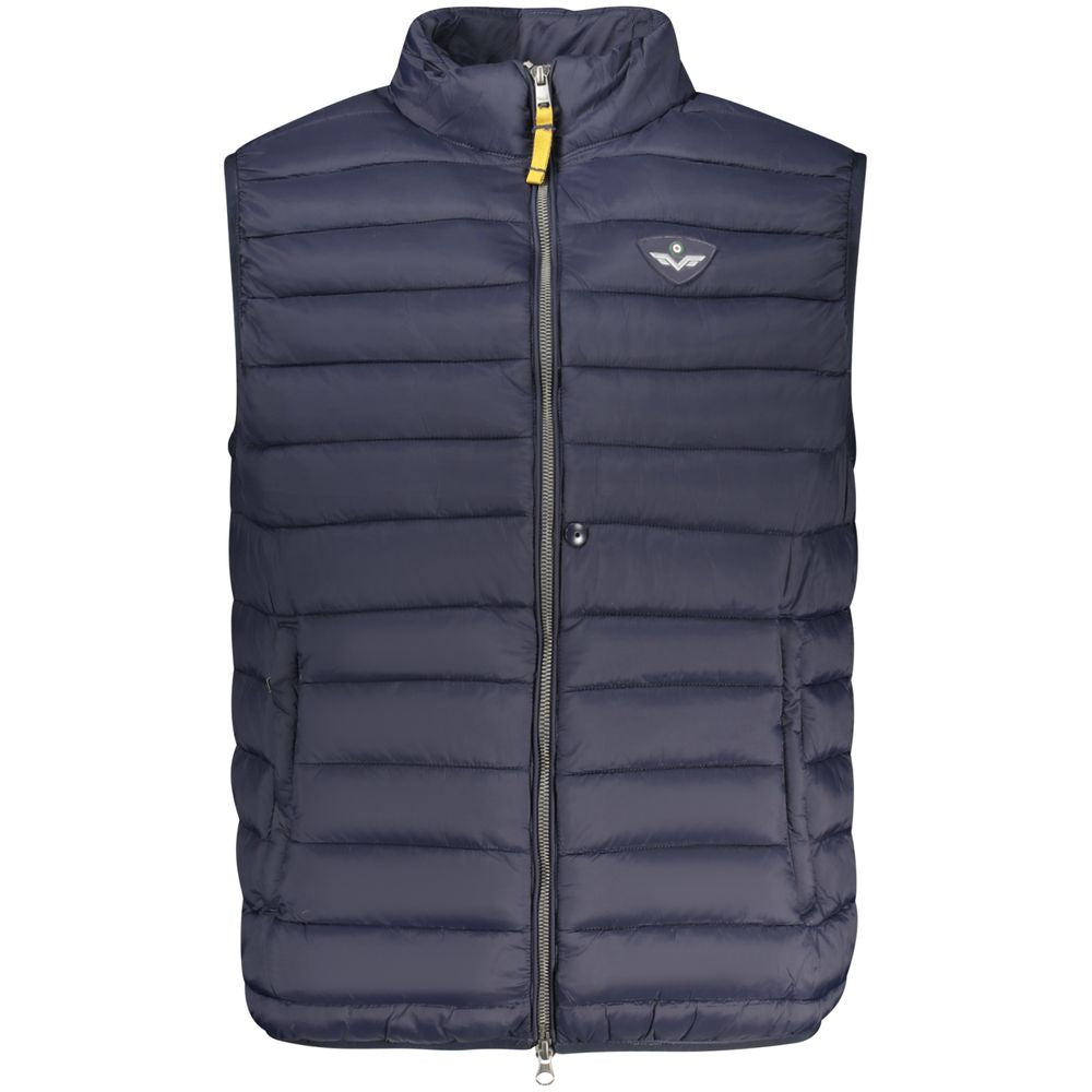 Armata Di Mare Blaue Polyamid-Herrenjacke