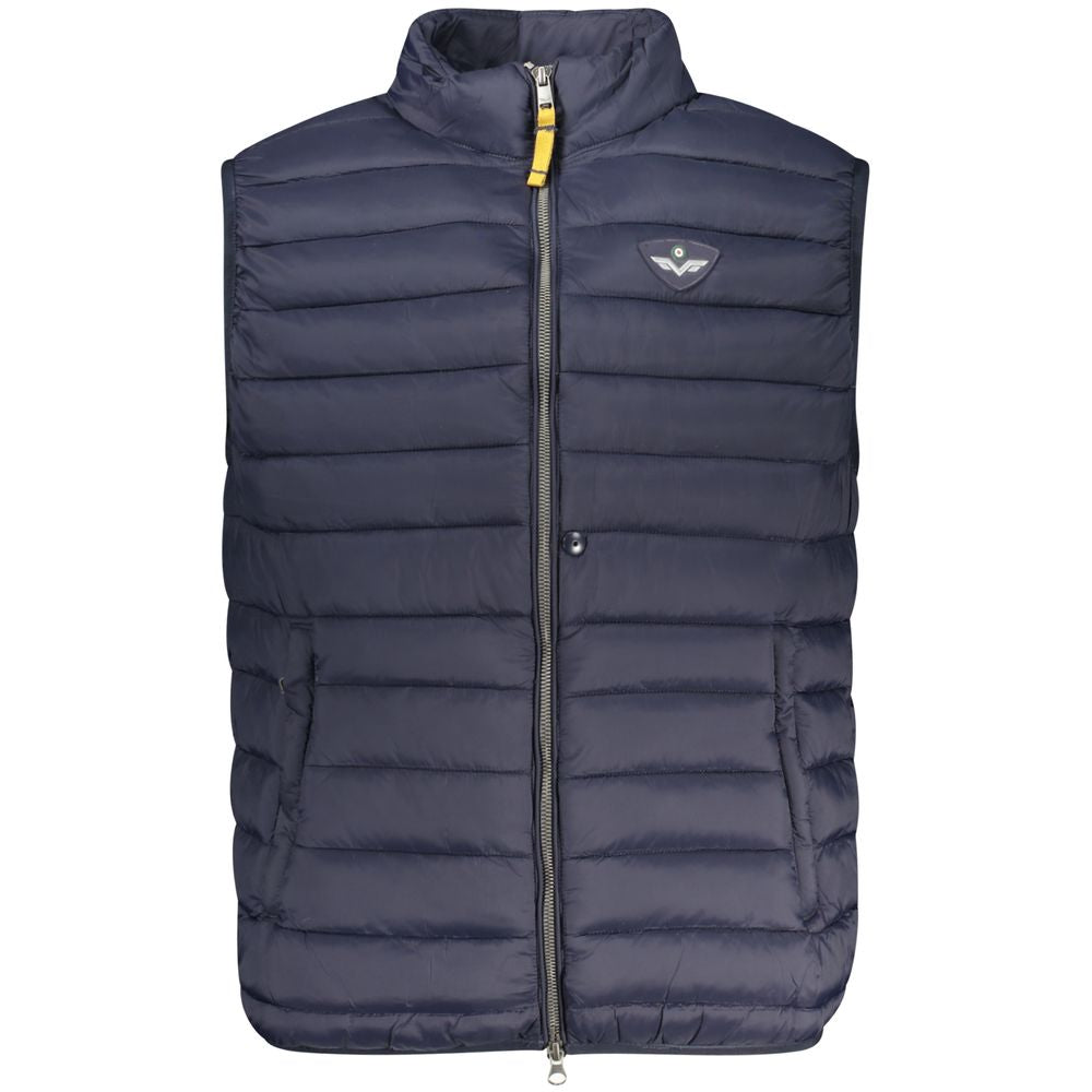 Armata Di Mare Blaue Polyamid-Herrenjacke