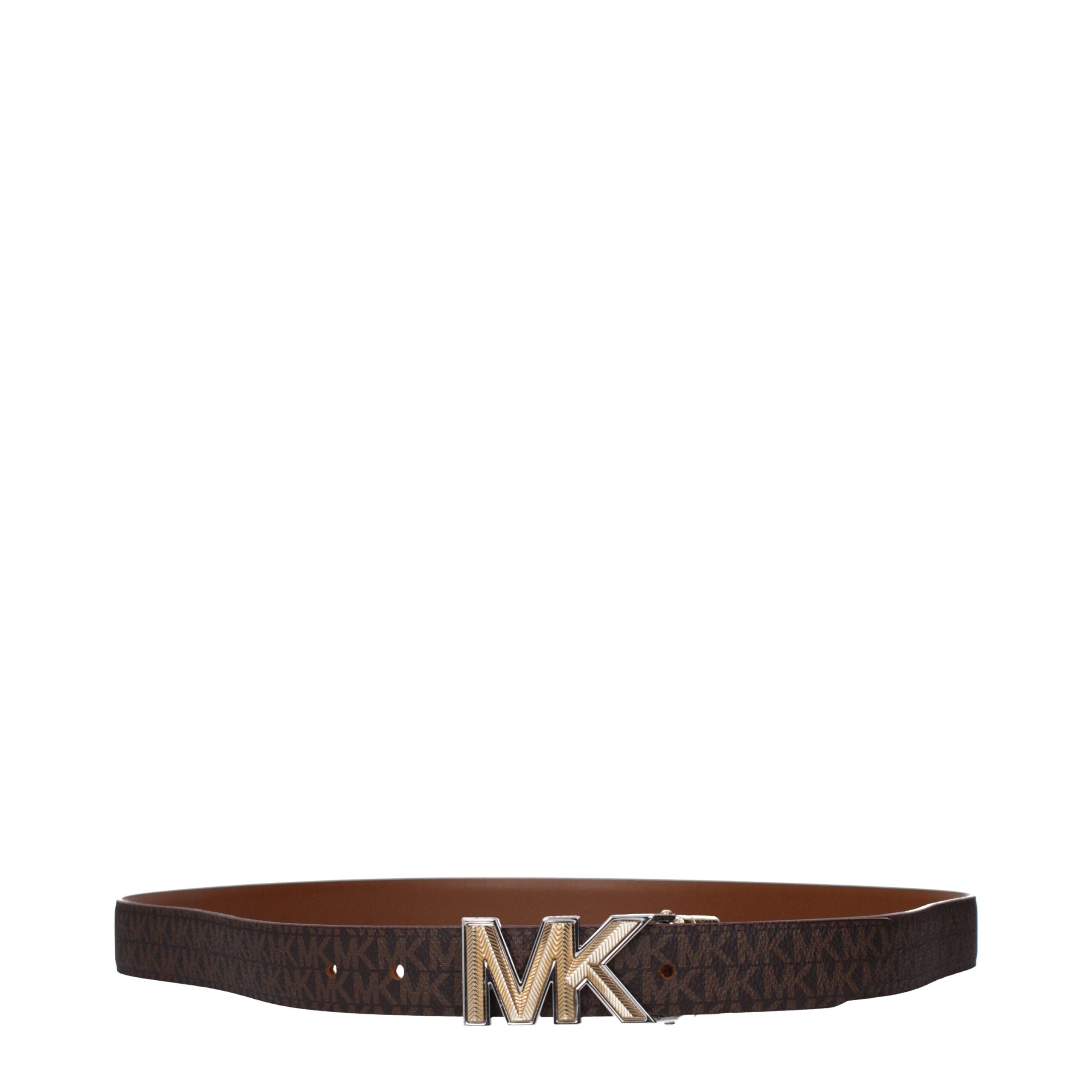Michael Kors Brauner Stoffgürtel