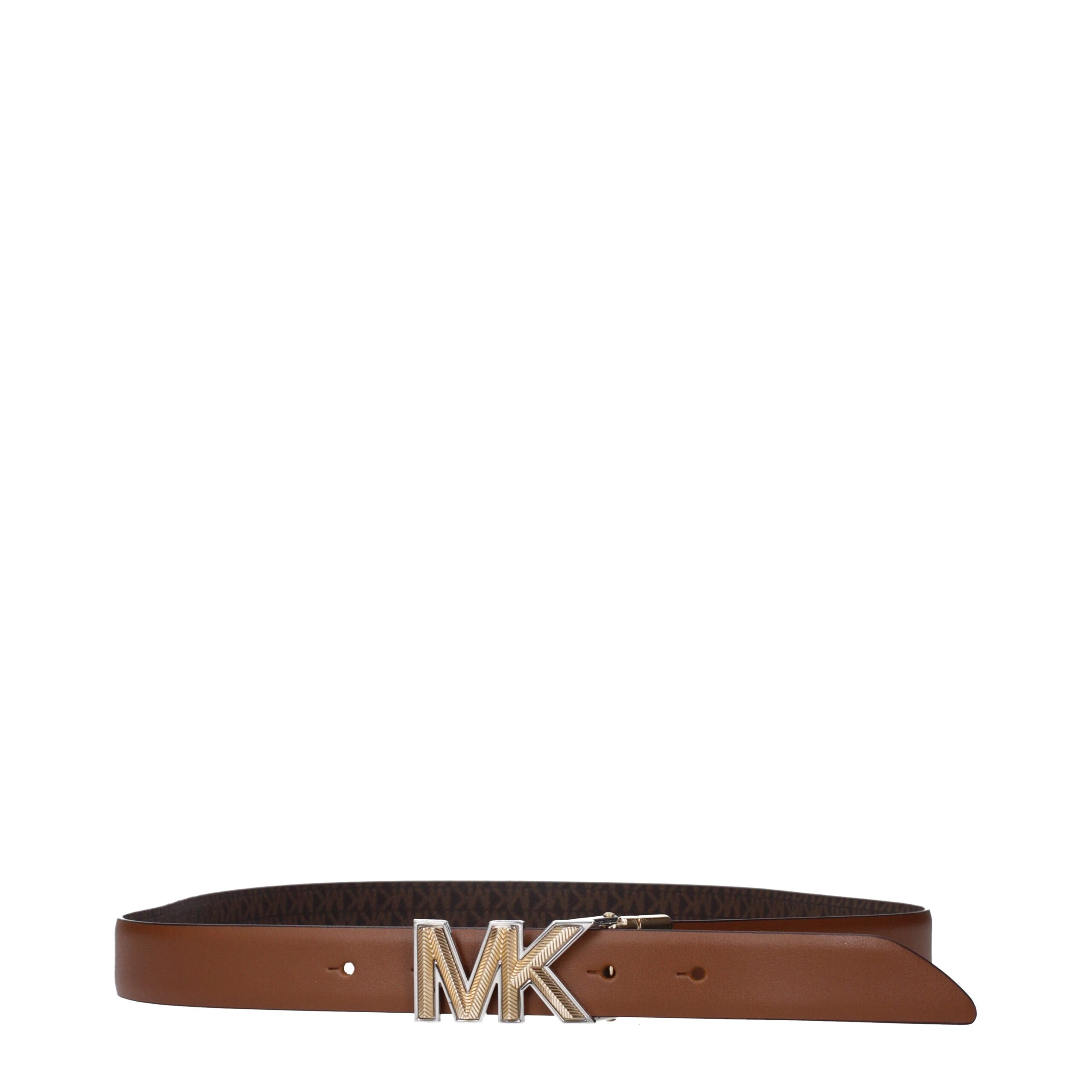 Michael Kors Brauner Stoffgürtel