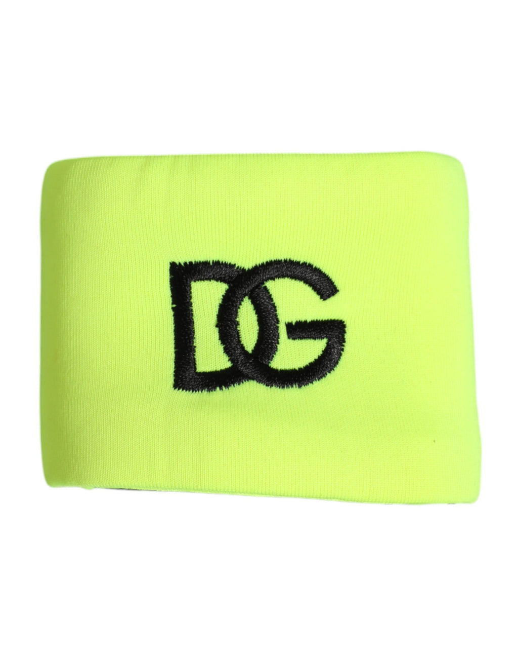 Dolce & Gabbana Gelb-Grünes Seidenarmband mit DG-Logo für Herren