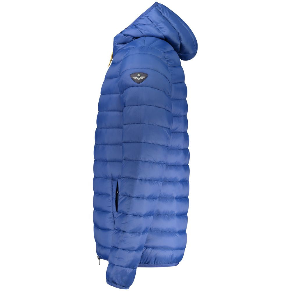 Armata Di Mare Blaue Polyamid-Jacke für Herren