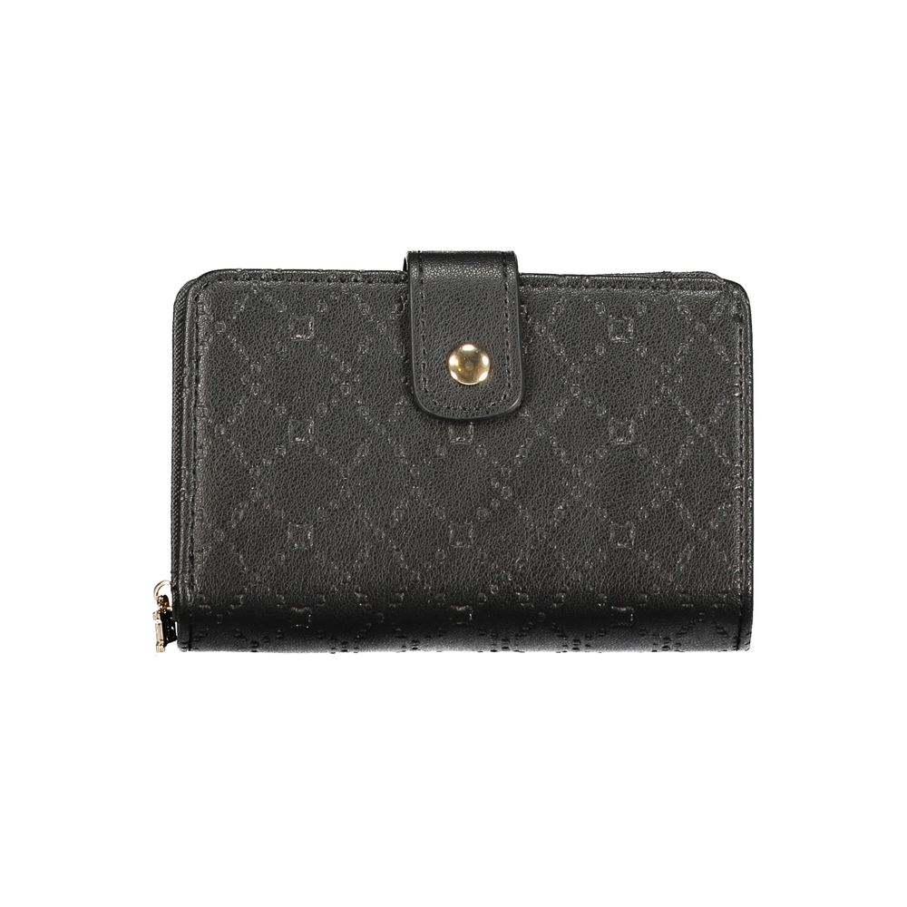 Laura Biagiotti Schwarze Polyethylen-Geldbörse für Damen