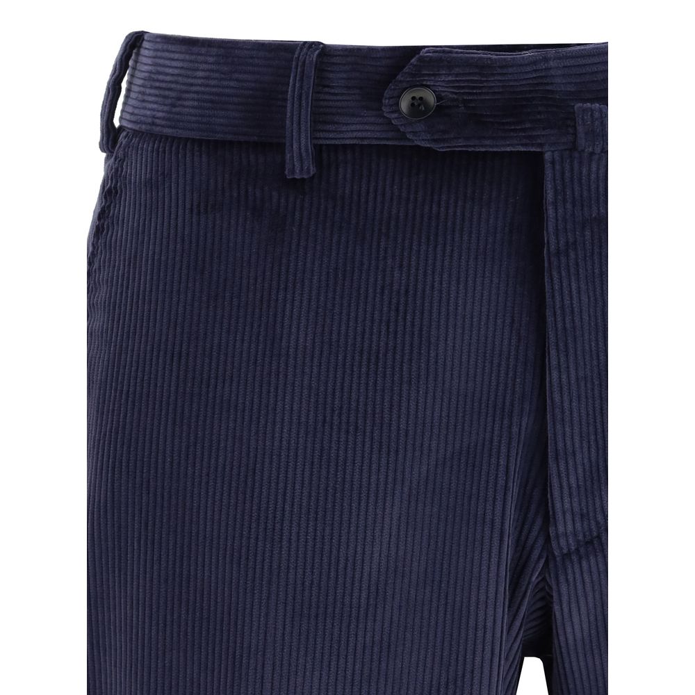 Gi Capri Blauer Baumwoll-Anzug mit zwei Teilen