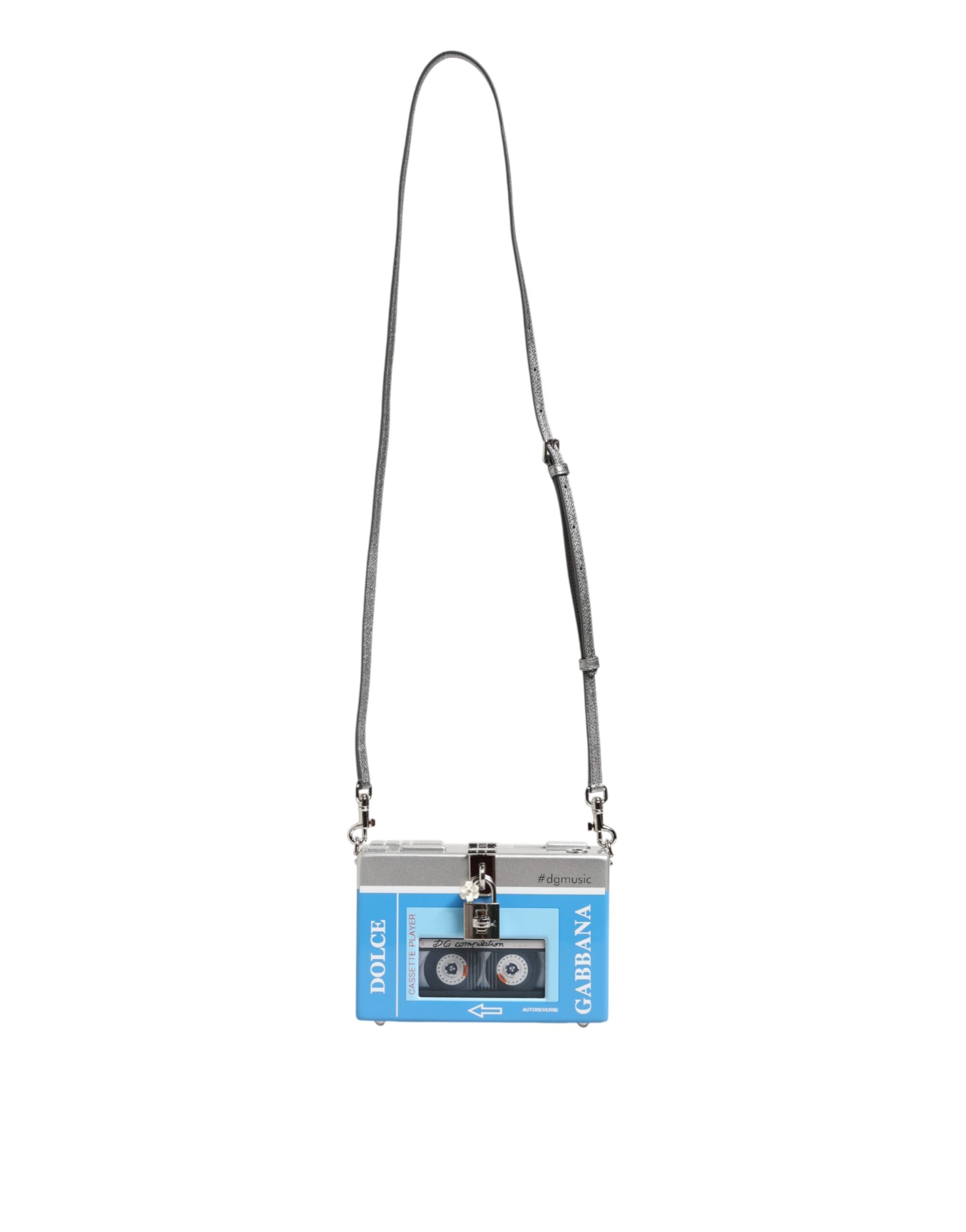 Dolce & Gabbana Multicolor-Kassettenplayer-Box DG Music Umhängetasche
