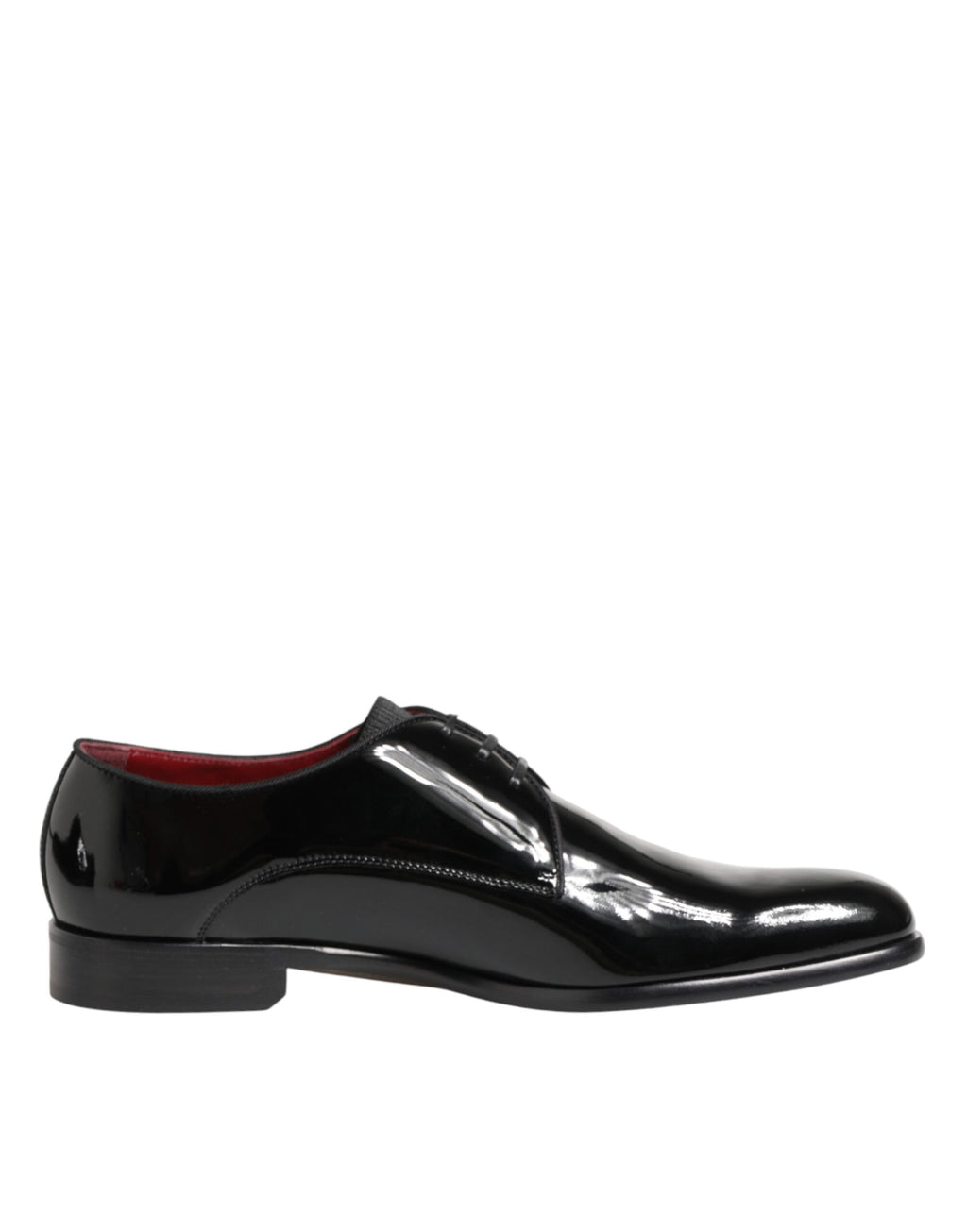 Dolce & Gabbana Schwarze Derby-Schuhe aus Kalbsleder für Herren