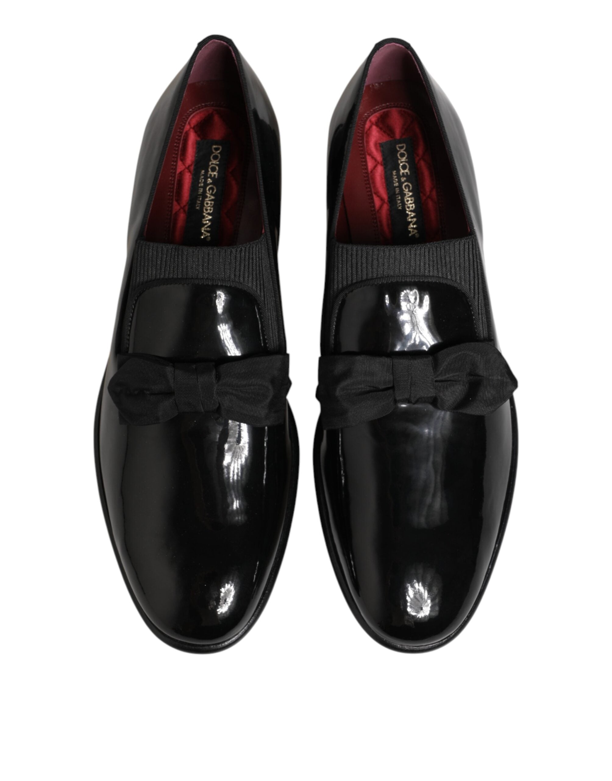 Dolce & Gabbana Schwarze Leder-Loafer für Herren