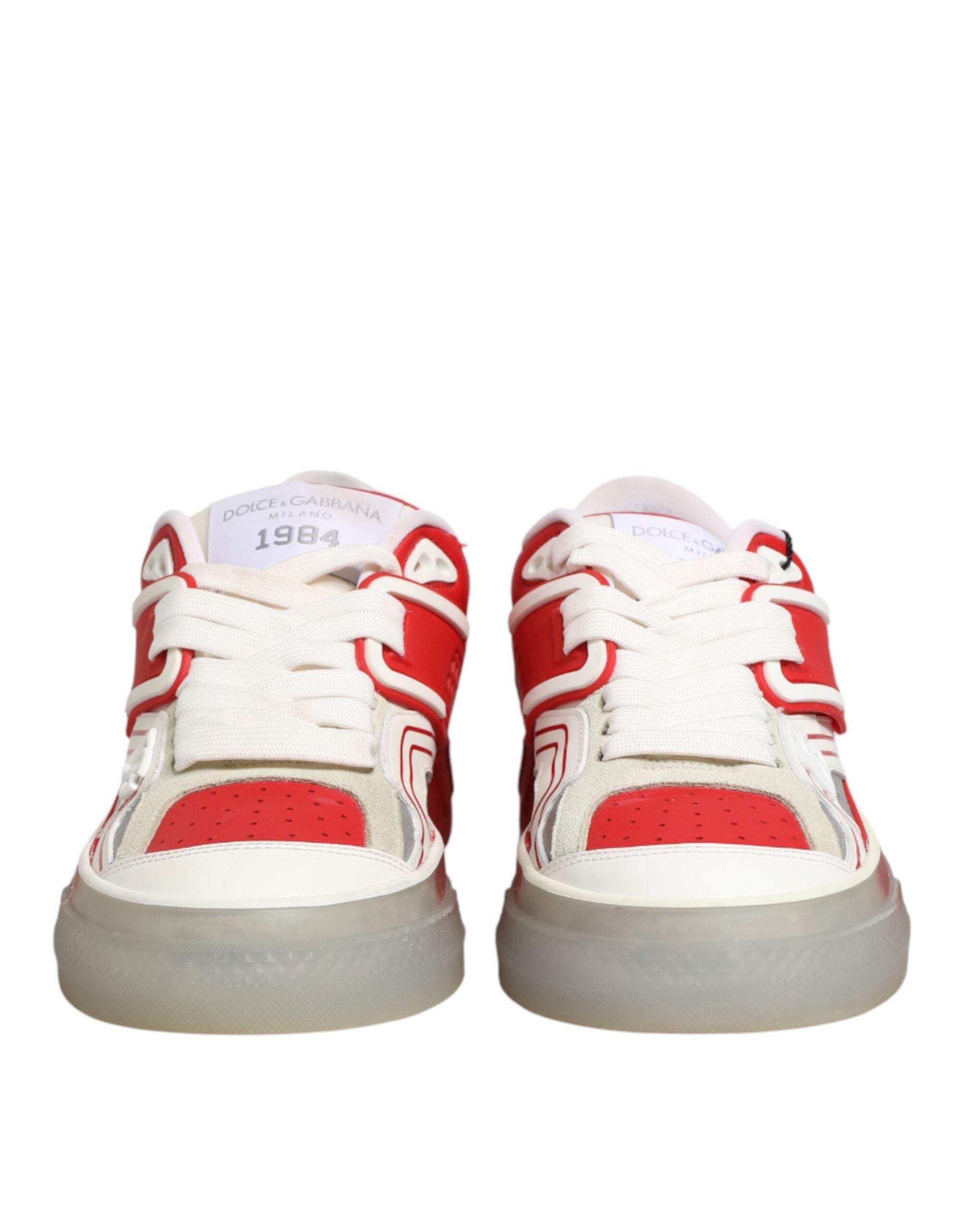 Dolce & Gabbana Mehrfarbige Leder-Custom 2.Zero Sneakers