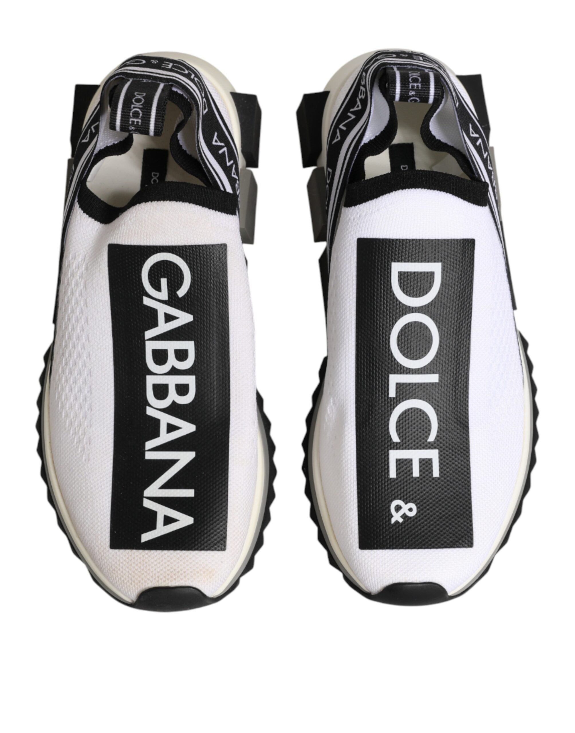 Dolce & Gabbana Weiße Logo Sorrento Sneakers