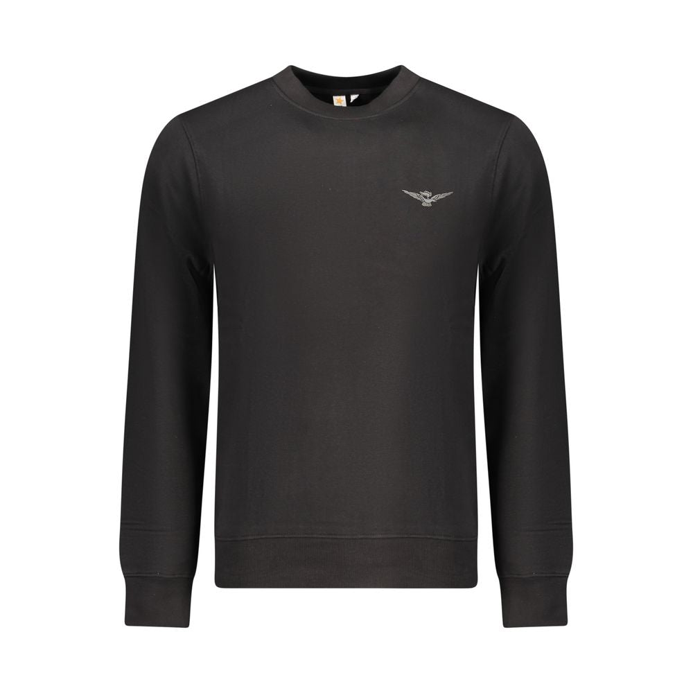 Accademia Militare Baumwoll-Sweatshirt in Schwarz