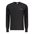 Accademia Militare Schwarzer Baumwollpullover