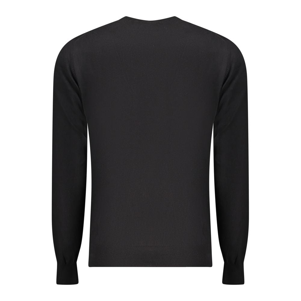 Accademia Militare Schwarzer Baumwollpullover
