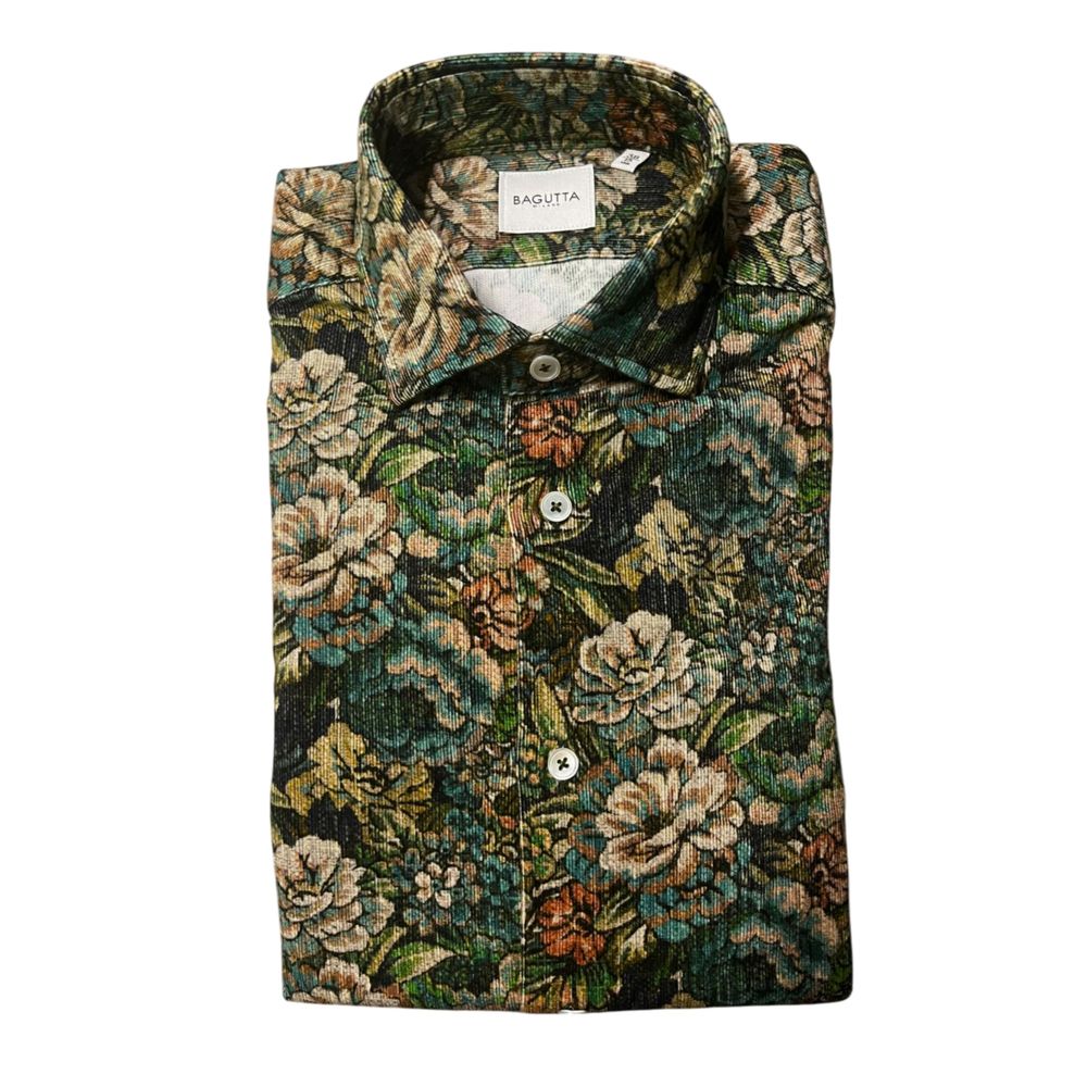 Bagutta Baumwollhemd für Herren in Multicolor