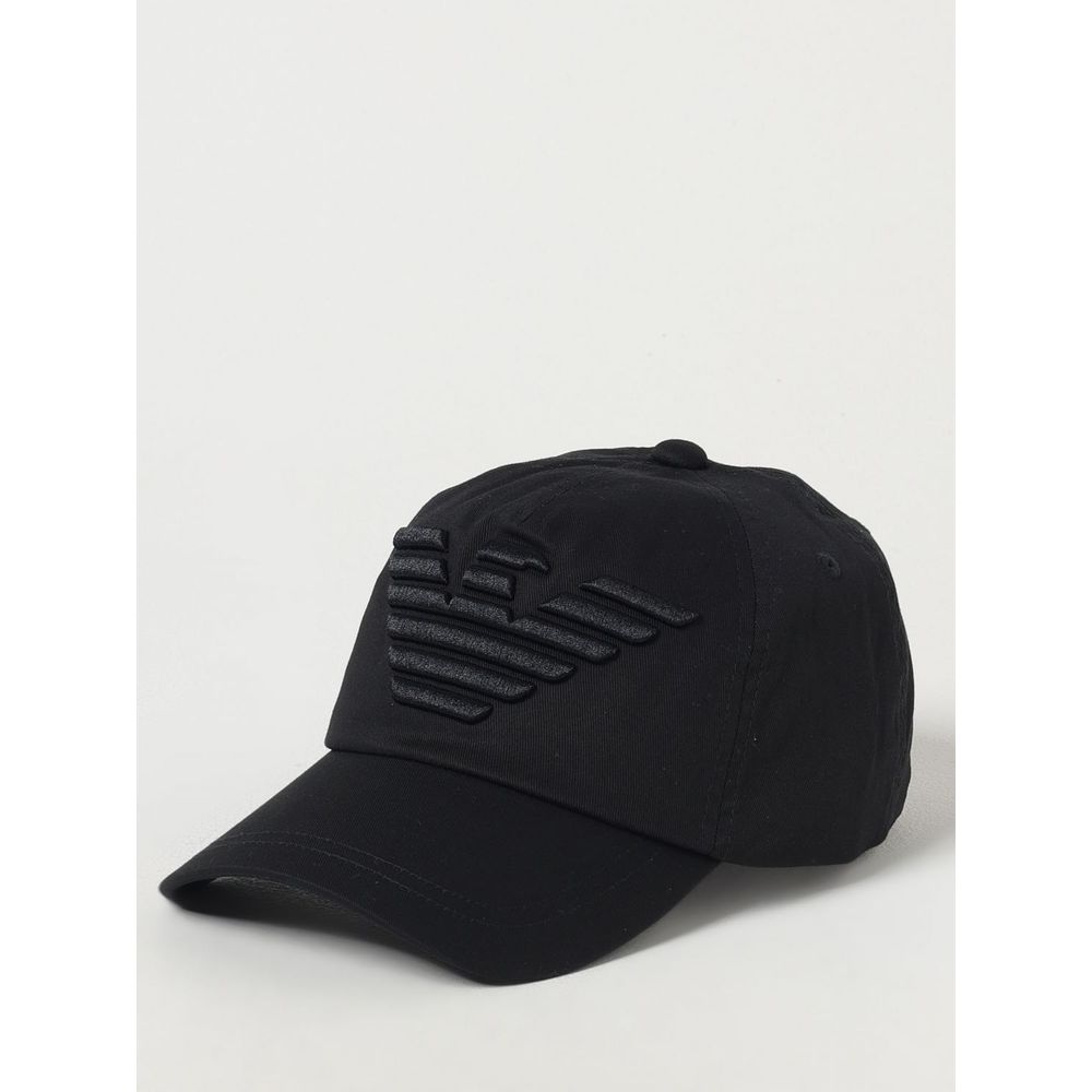 Emporio Armani Weiße Baumwollmütze (Baseball-Cap)