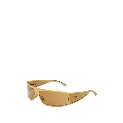 Bottega Veneta Sonnenbrille aus Goldmetall