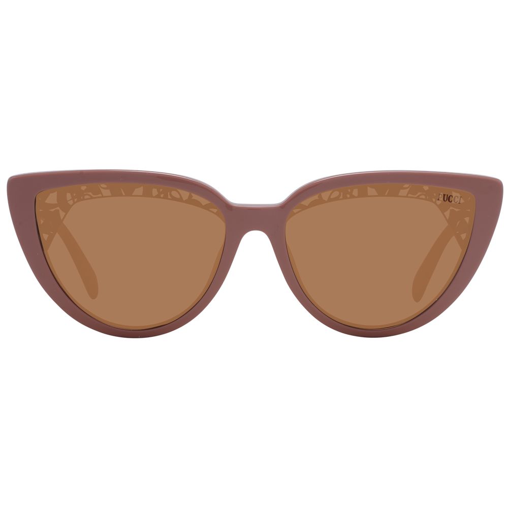 Emilio Pucci Rosa Sonnenbrille aus Kunststoff