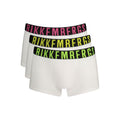 Bikkembergs Weiße Herren-Boxershorts aus Baumwolle