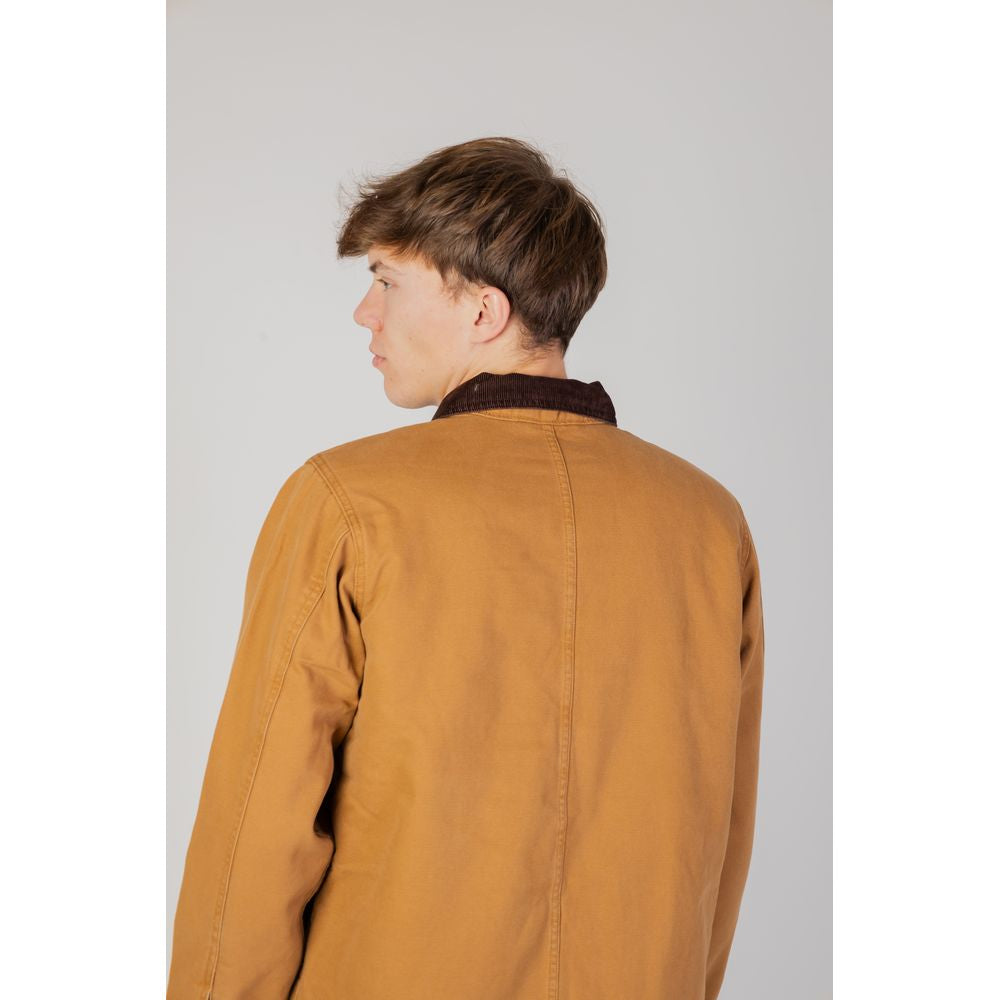 Dickies Beigefarbene Polyester-Jacke