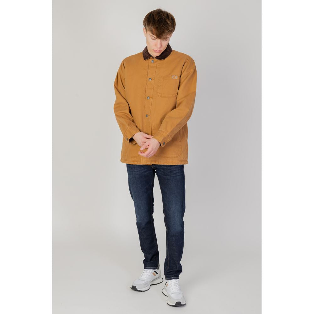 Dickies Beigefarbene Polyester-Jacke