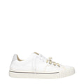 Maison Margiela Weiße Leder-Sneaker mit niedrigem Schaft
