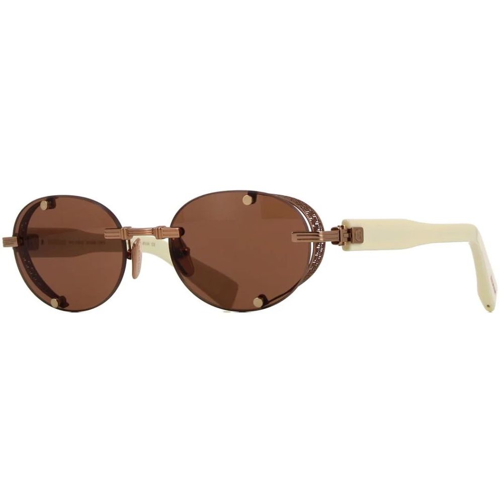 Balmain Braune Sonnenbrille aus Acetat