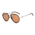 Belstaff Braune Sonnenbrille aus Edelstahl