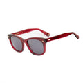 Belstaff Sonnenbrille aus rotem Acetat
