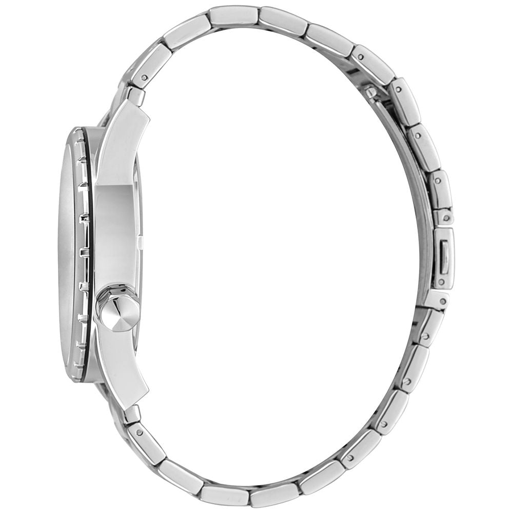 Just Cavalli Edelstahl-Armbanduhr in Grau