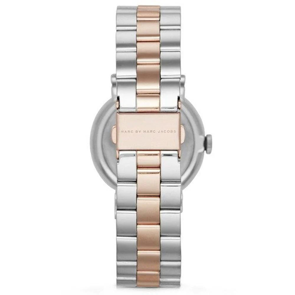 Marc Jacobs Elegante Edelstahl-Armbanduhr in Grau