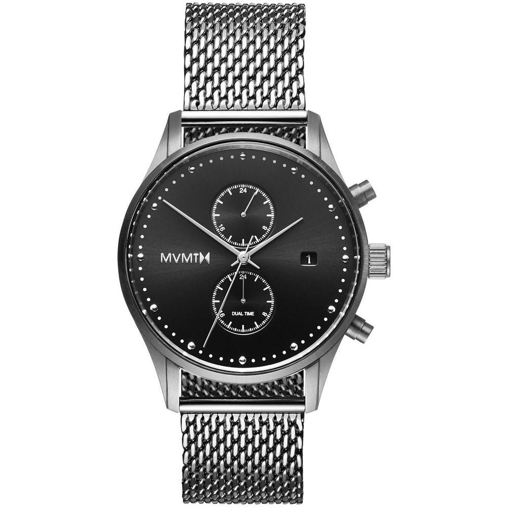 MVMT Graue Edelstahl-Dress-Watch