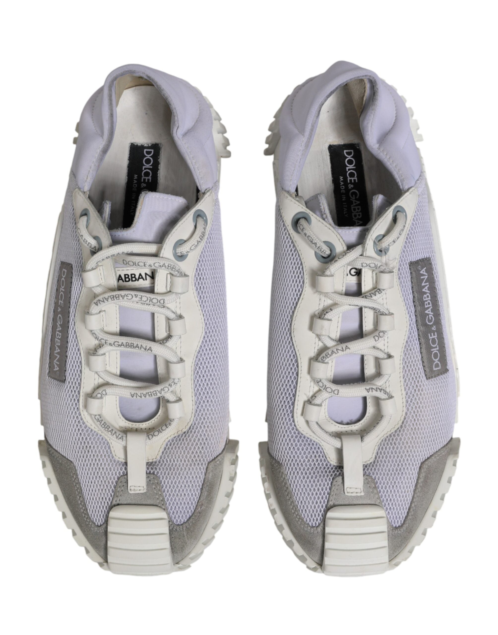 Dolce & Gabbana Weiße NS1 Sneakers mit Schnürung für Herren