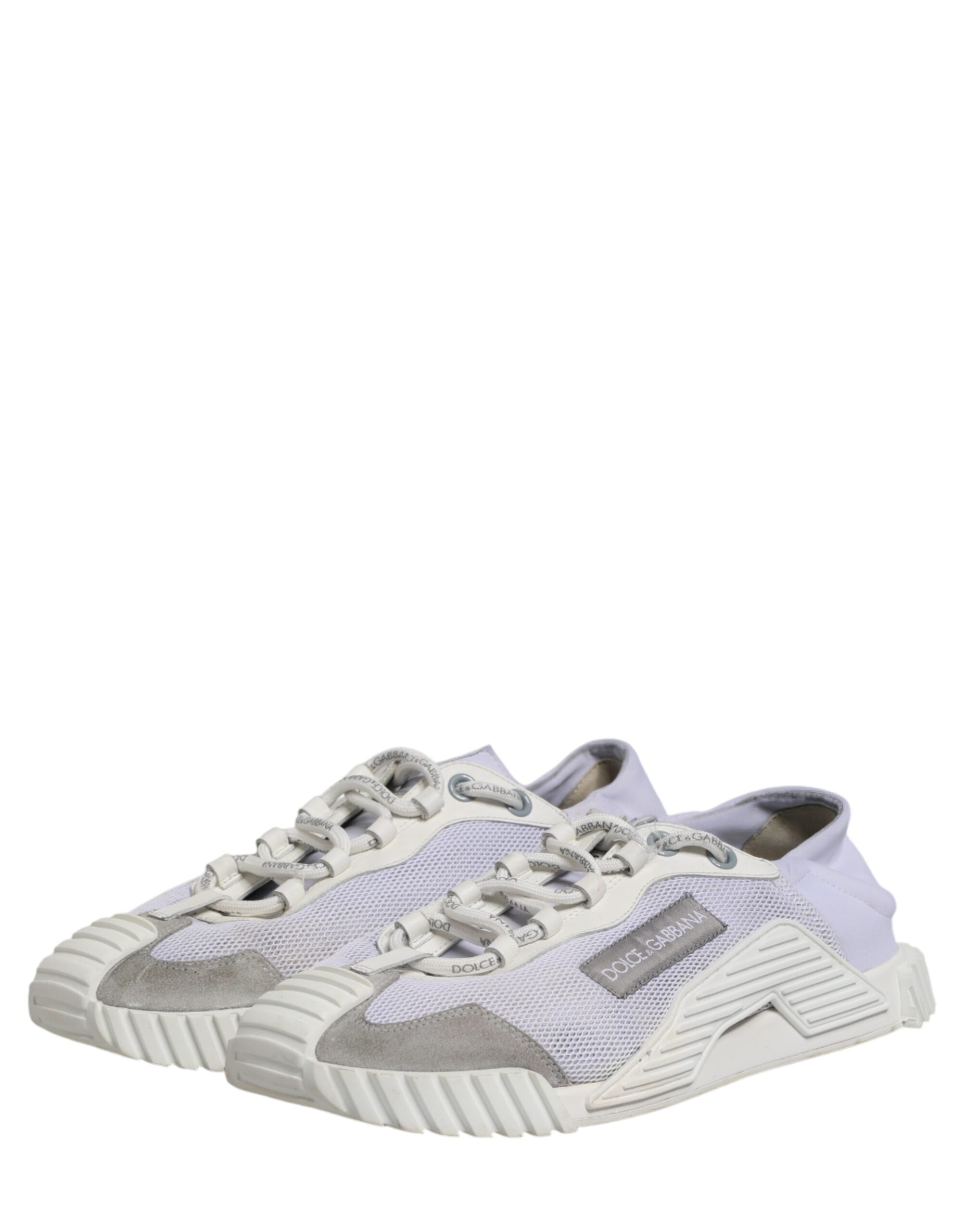 Dolce & Gabbana Weiße NS1 Sneakers mit Schnürung für Herren