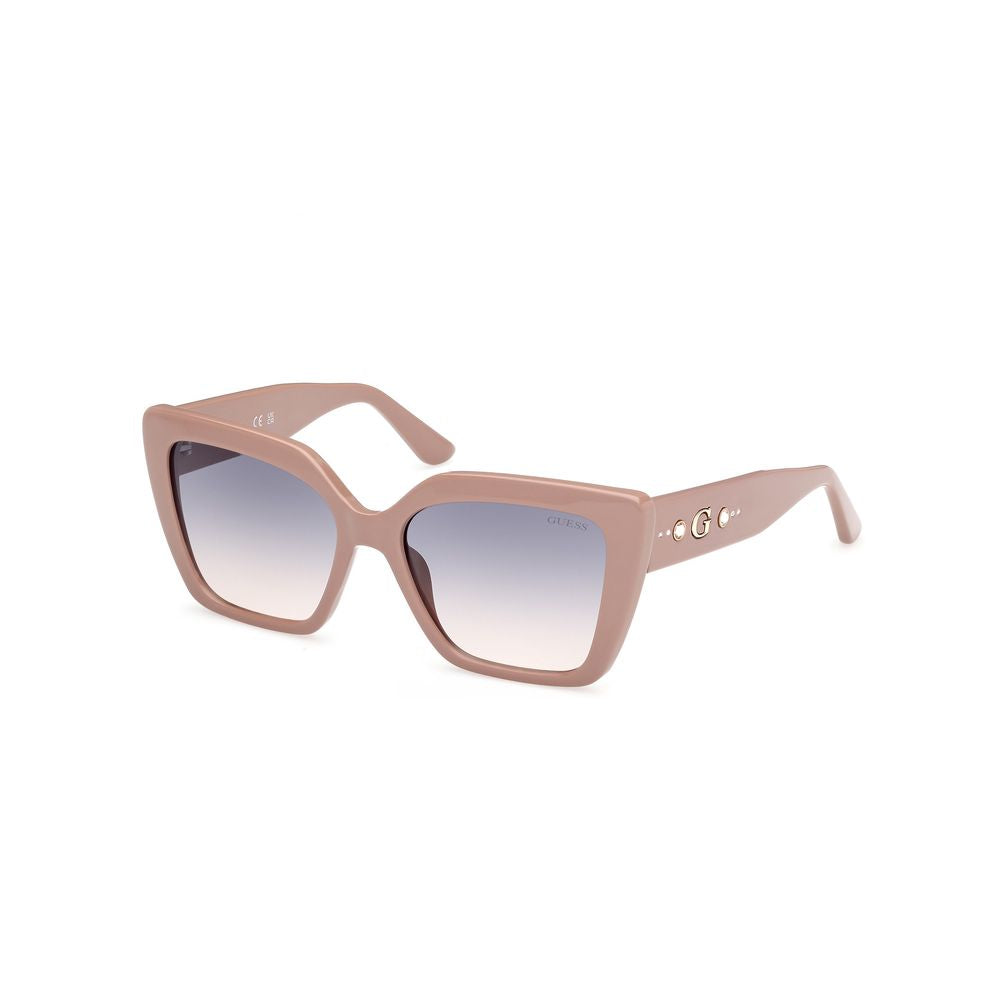 Guess Beigefarbene Sonnenbrille aus Harz