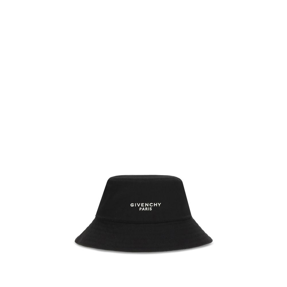 Givenchy Schwarzer Baumwoll-Bucket-Hat