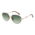 Maje Goldene Sonnenbrille aus Metall